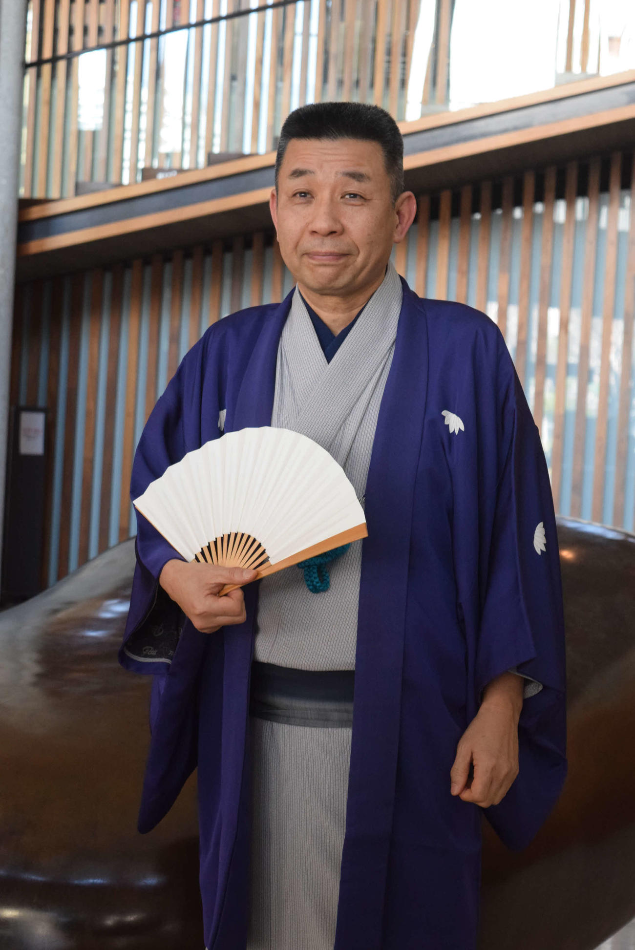 独演会への意気込みを語った笑福亭松喬（撮影・阪口孝志）