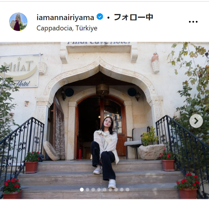 入山杏奈のインスタグラムから