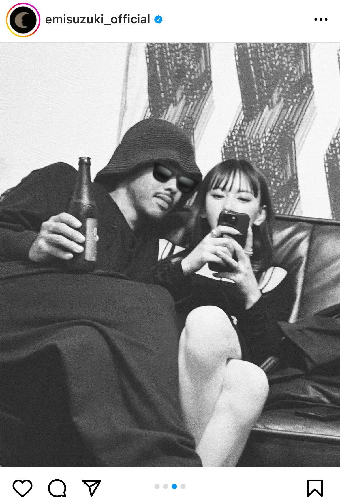鈴木えみインスタグラムから
