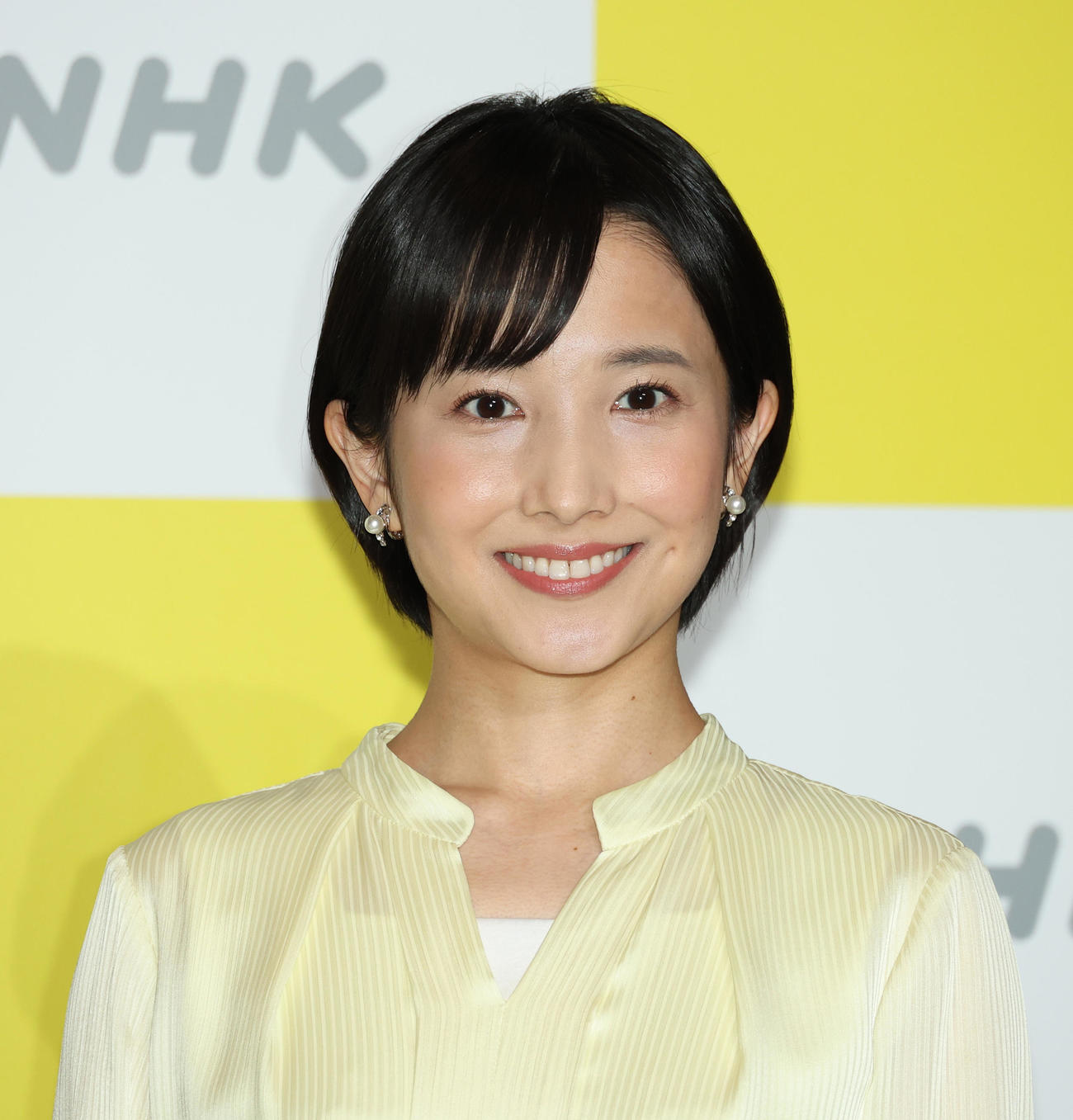 NHK林田理沙アナウンサー（撮影・中島郁夫）