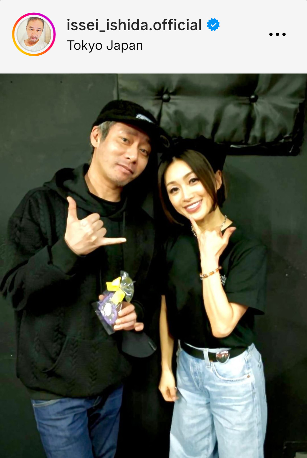 いしだ壱成のインスタグラムから