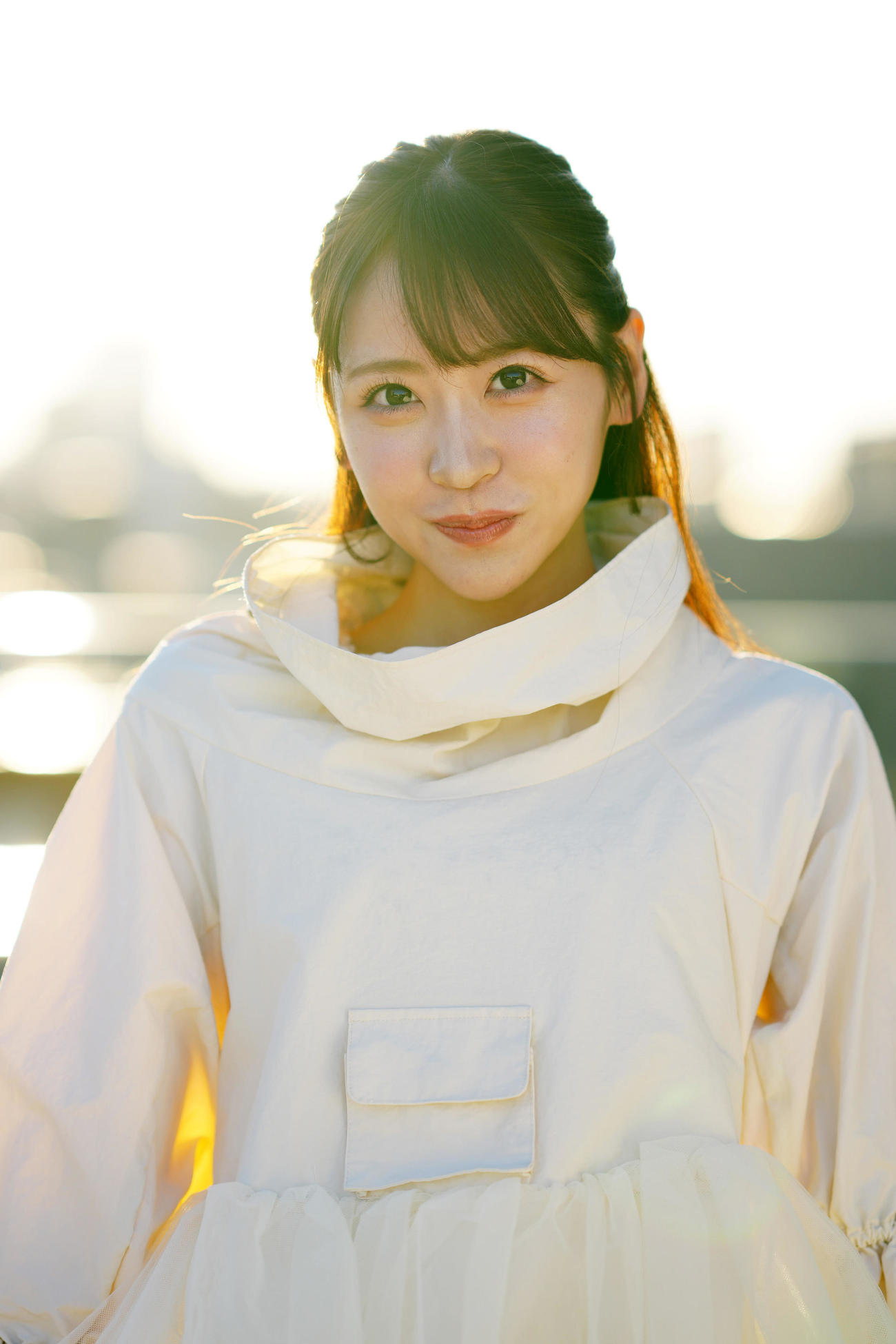 初の写真集を発売するFRUITS ZIPPERの櫻井優衣（撮影・江口和貴）
