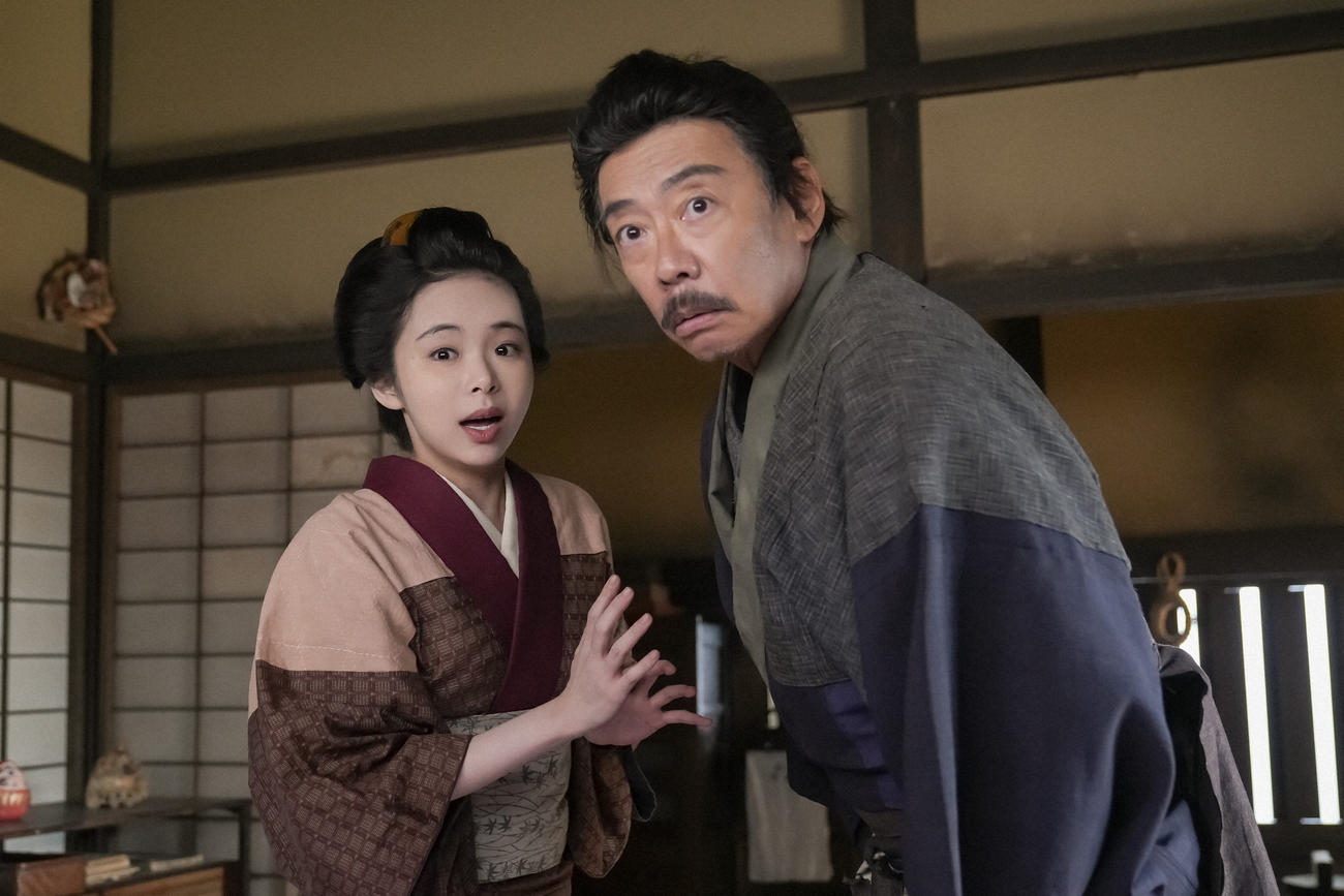 NHK連続テレビ小説「ブギウギ」の1場面（C）NHK