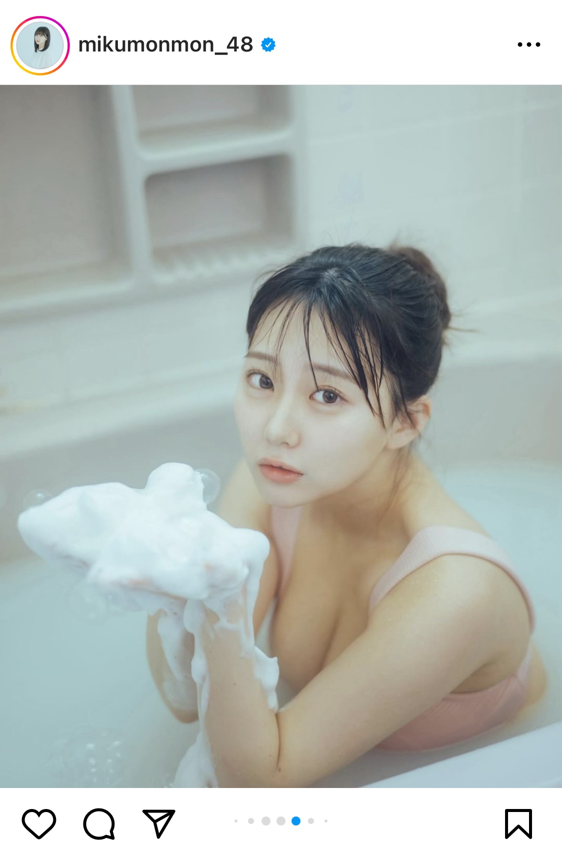 田中美久インスタグラムから