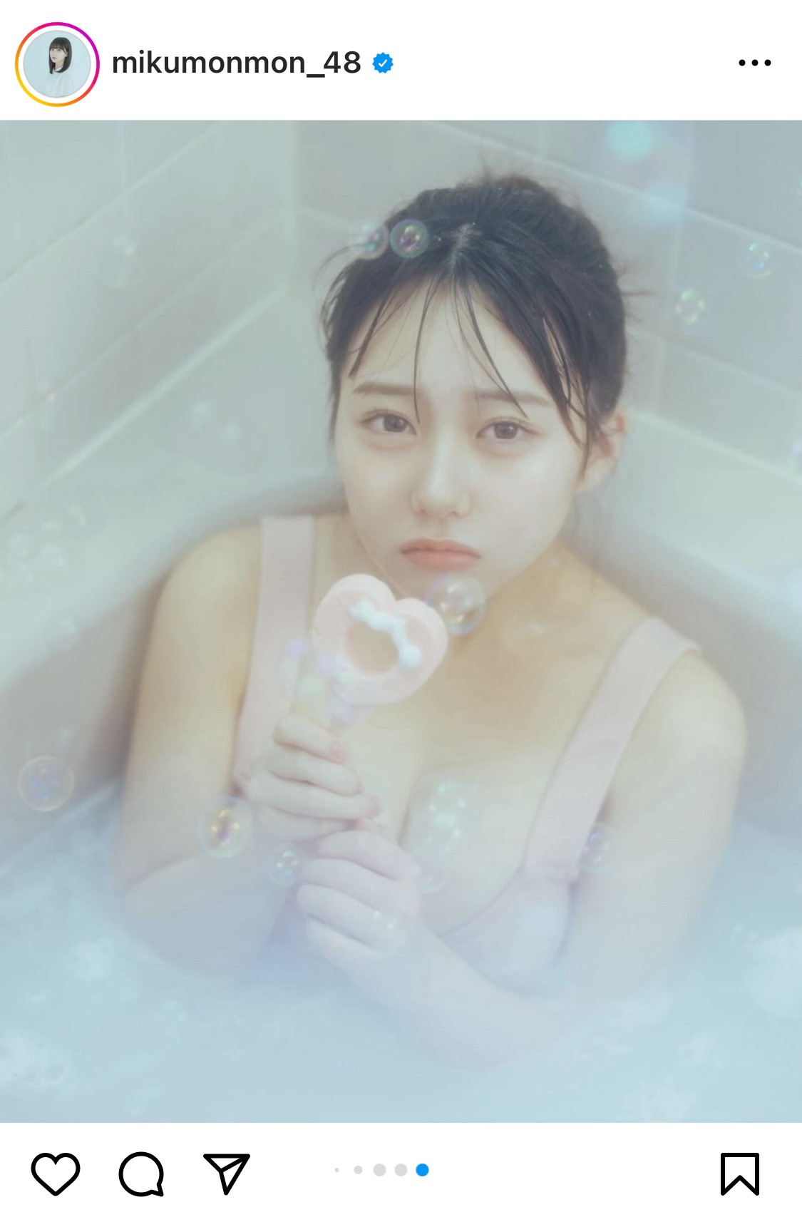 田中美久インスタグラムから