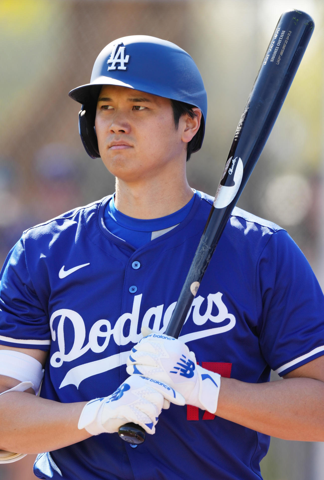 ドジャース大谷翔平（24年2月撮影）