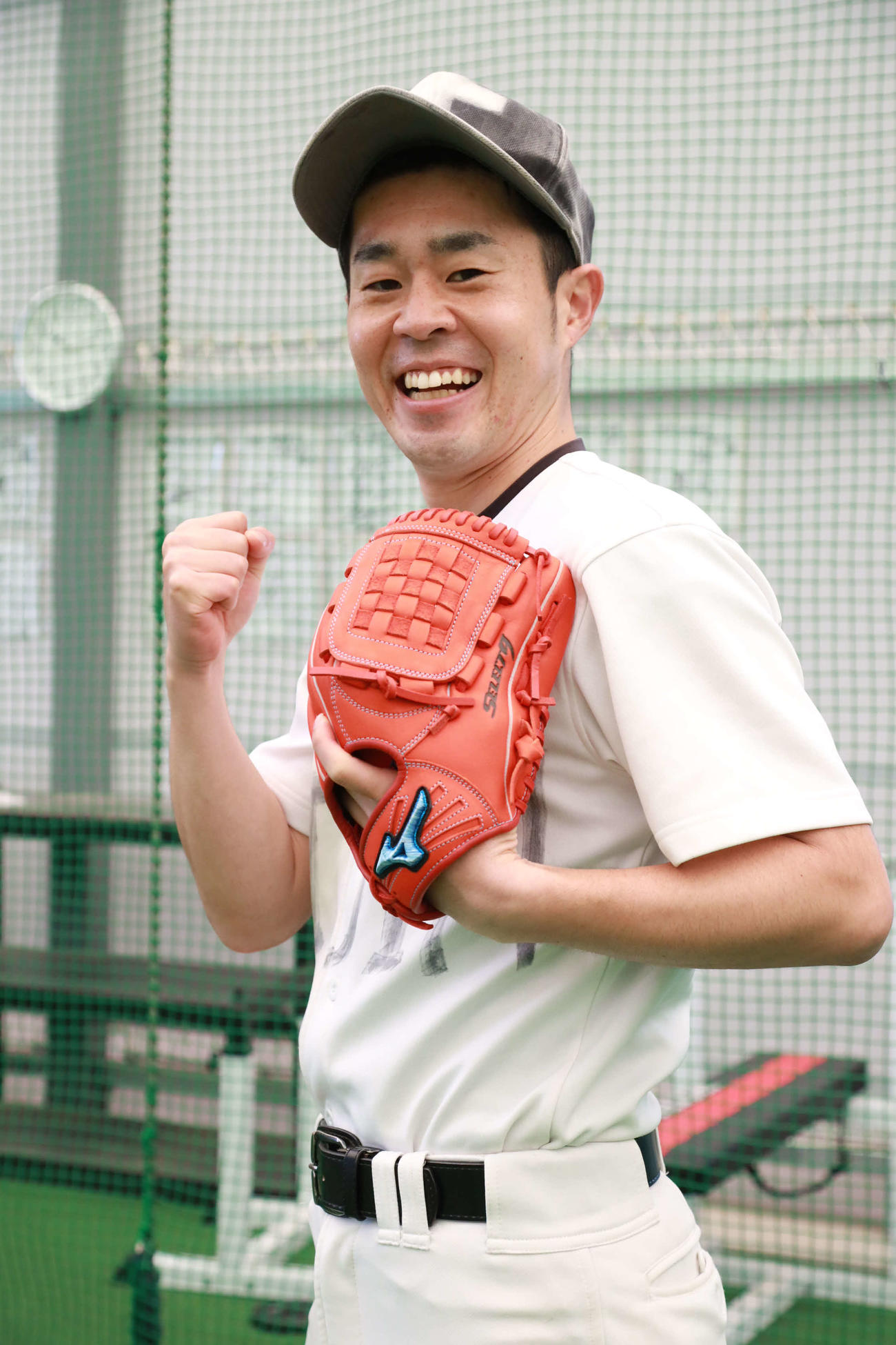 子ども向け野球教室「Yoshimoto Enjoy Baseball」に参加する漢咲コータロー