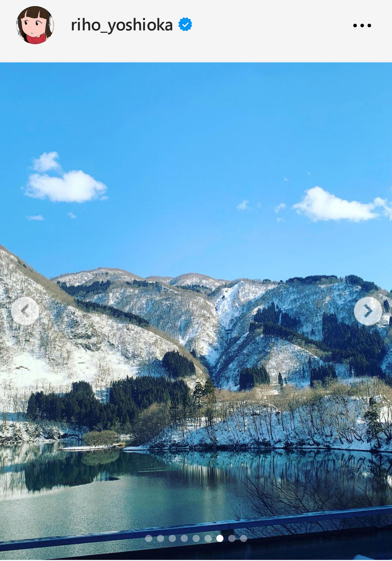 吉岡里帆のインスタグラムから