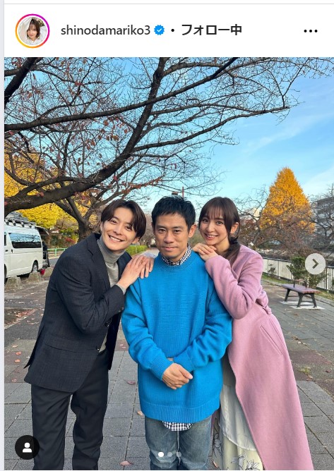 篠田麻里子の公式インスタグラムから