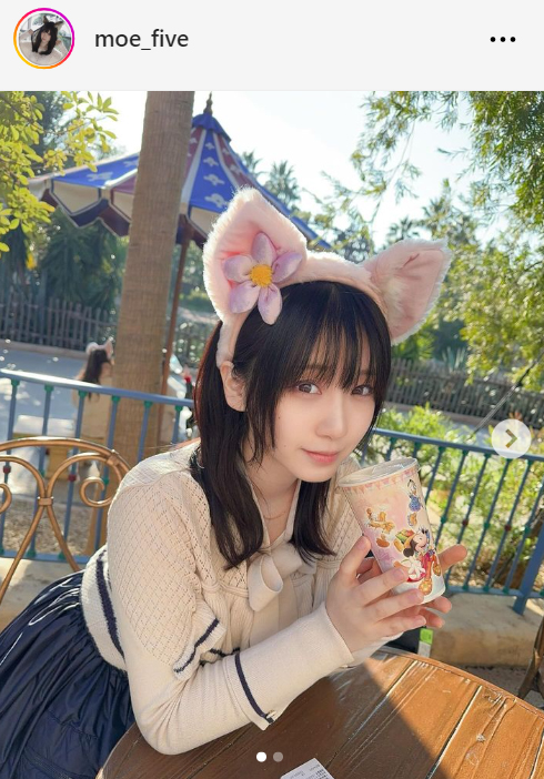 伊織もえのインスタグラムから