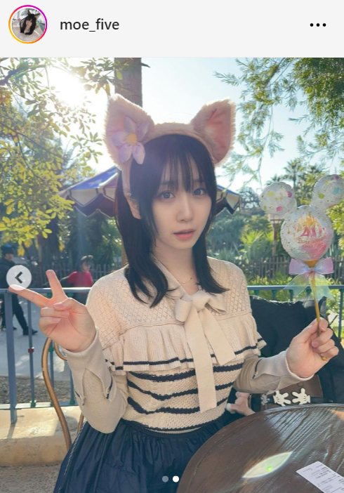 伊織もえのインスタグラムから