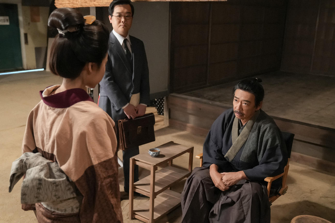 NHK連続テレビ小説「ブギウギ」の1場面（C）NHK