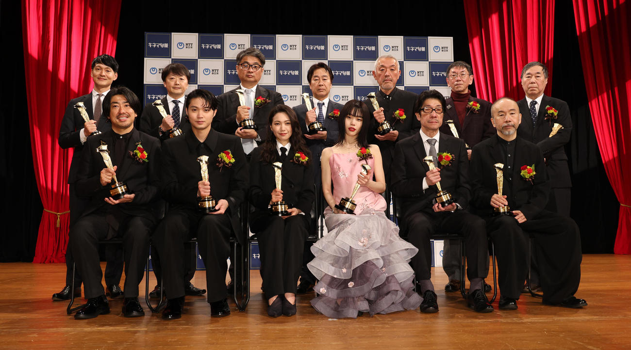 2023年第97回キネマ旬報ベスト・テンの受賞者たち（撮影・中島郁夫）