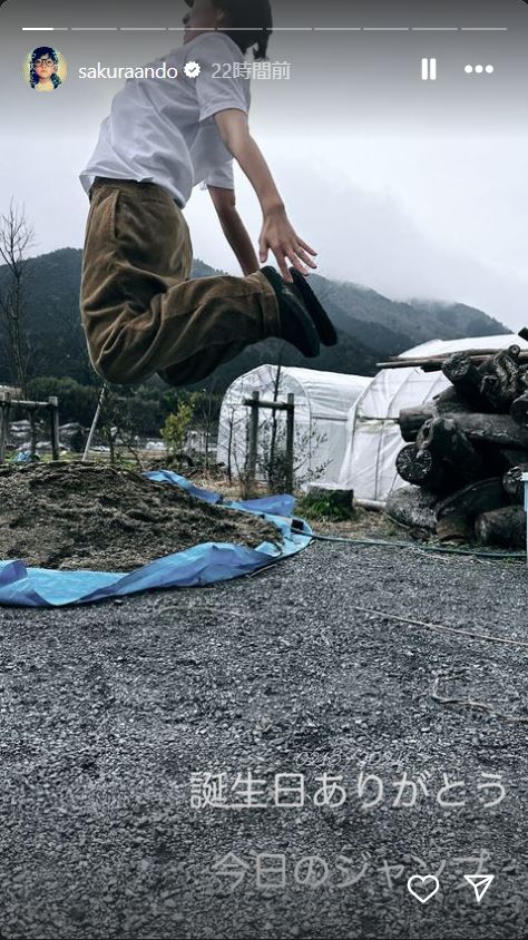 安藤サクラのインスタグラムから