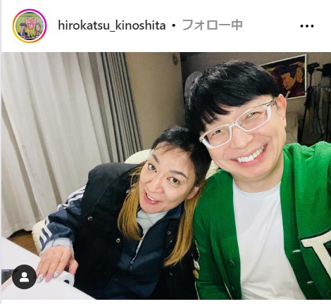 木下博勝氏の公式インスタグラムから