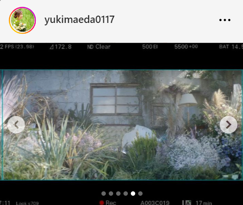 前田有紀さんのインスタグラムから