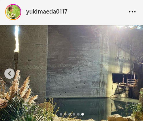 前田有紀さんのインスタグラムから