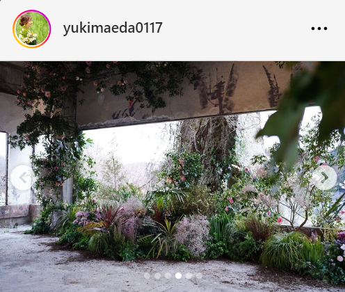 前田有紀さんのインスタグラムから