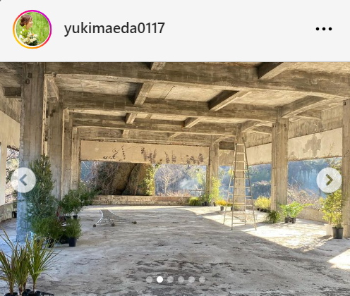 前田有紀さんのインスタグラムから