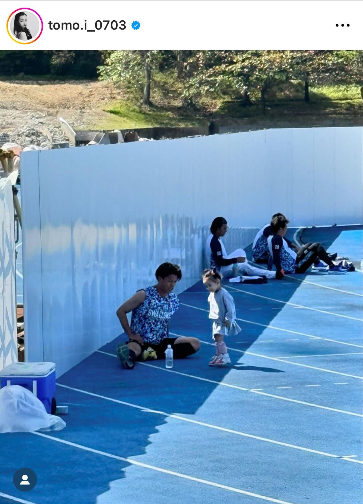 板野友美のインスタグラムから
