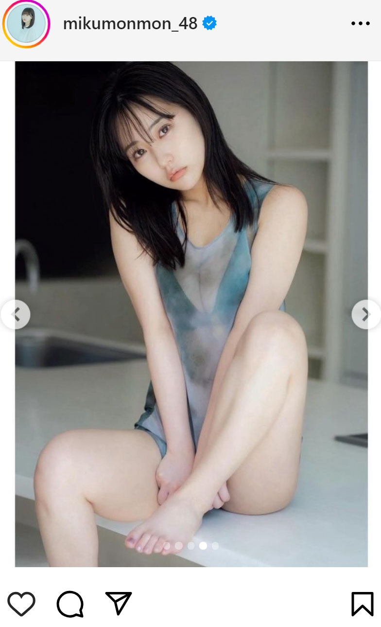 田中美久のインスタグラムから