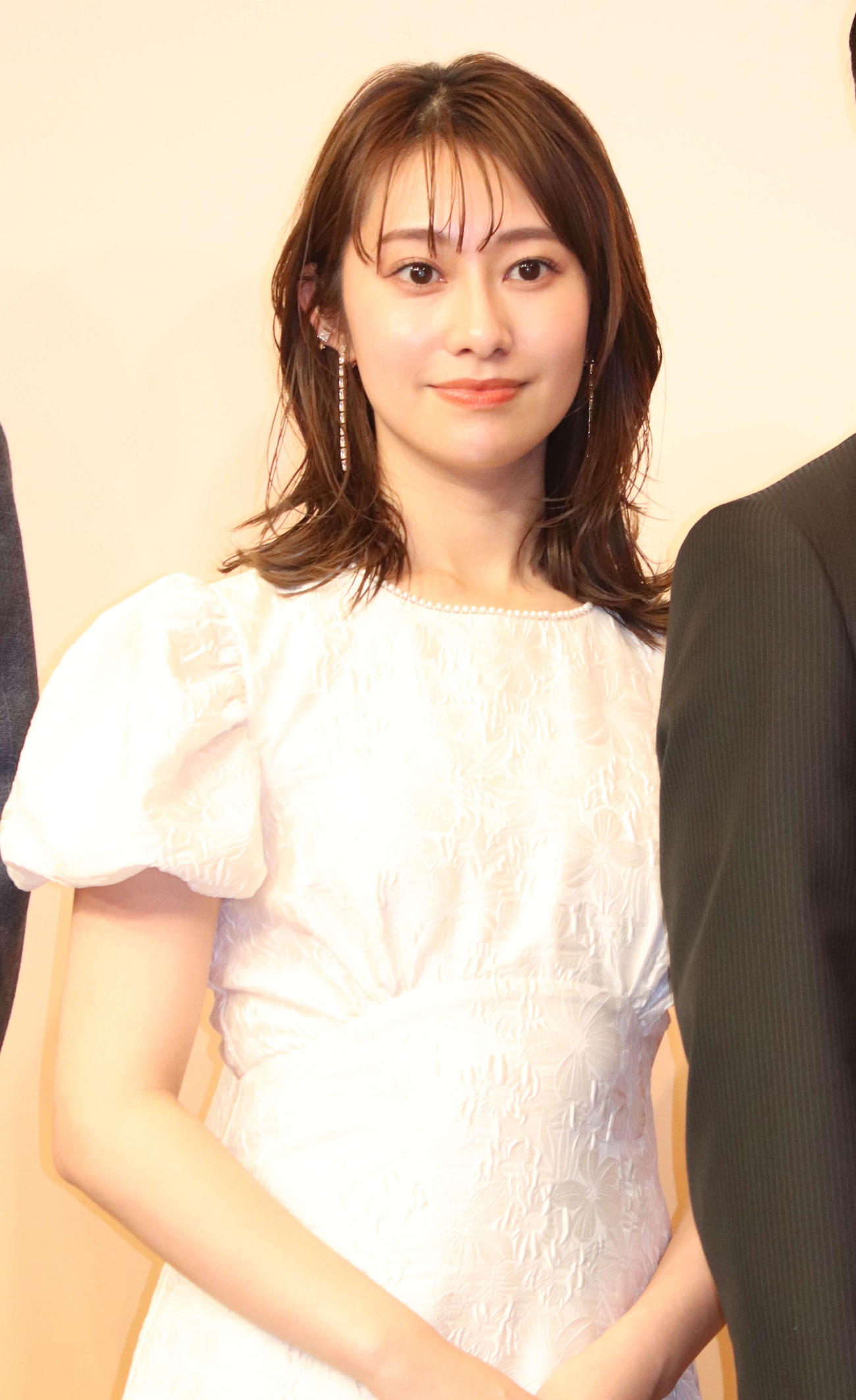 ミュージカル「この世界の片隅に」制作発表記者会見に出席した桜井玲香（撮影・加藤理沙）