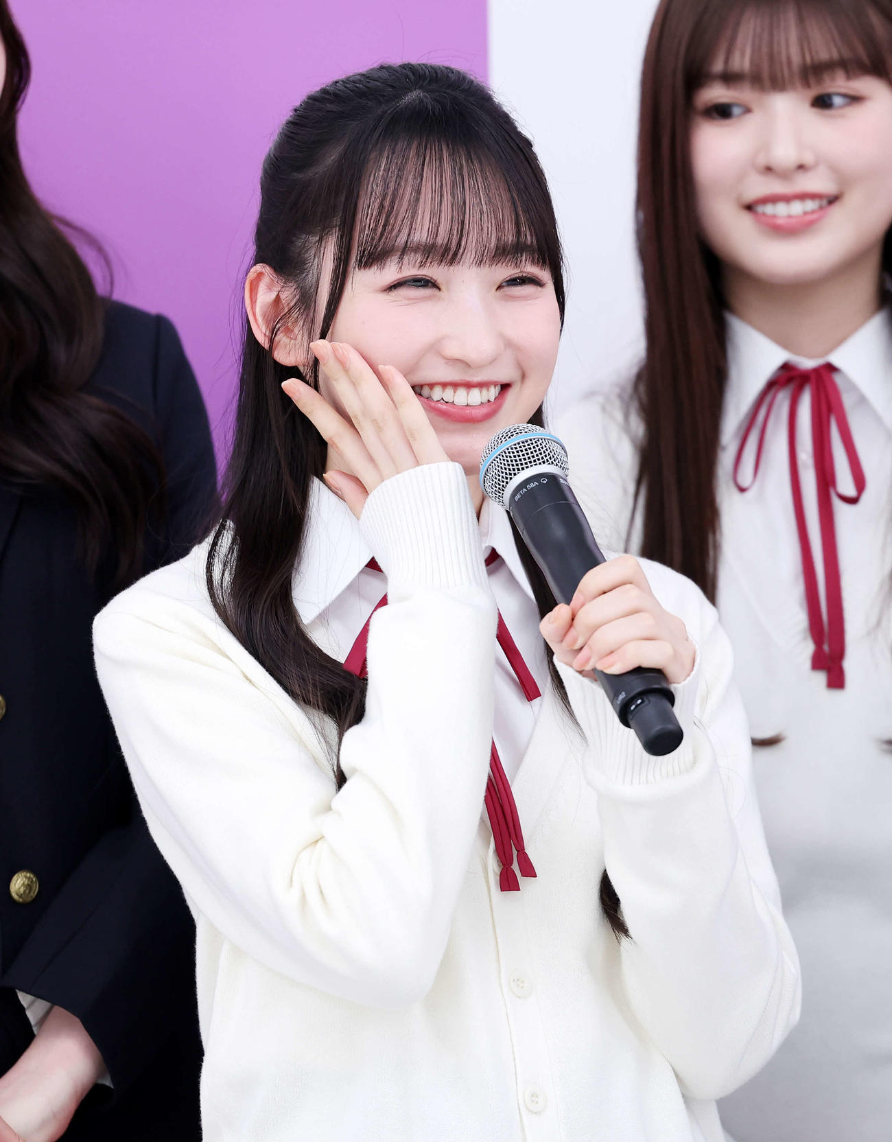 写真集発売イベントに登壇した一ノ瀬美空（撮影・鈴木正人）