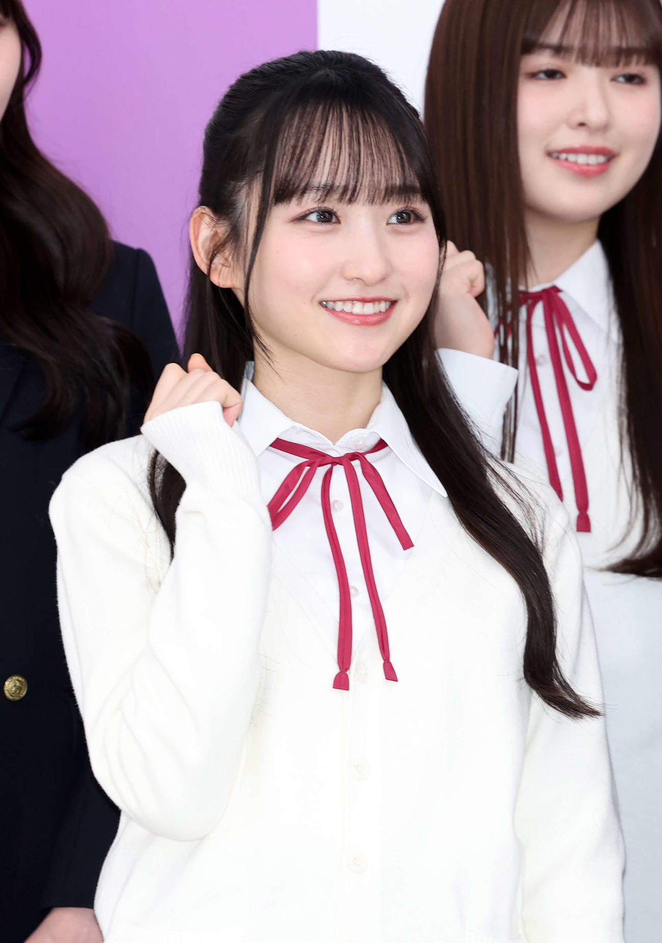 写真集発売イベントに登壇した一ノ瀬美空（撮影・鈴木正人）