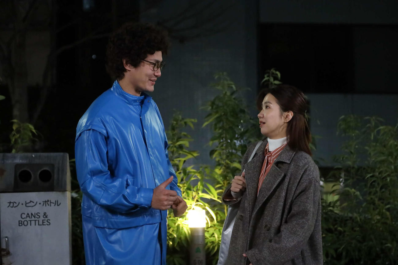 フジテレビ系「婚活1000本ノック」に出演する野村周平、福田麻貴(C)フジテレビ