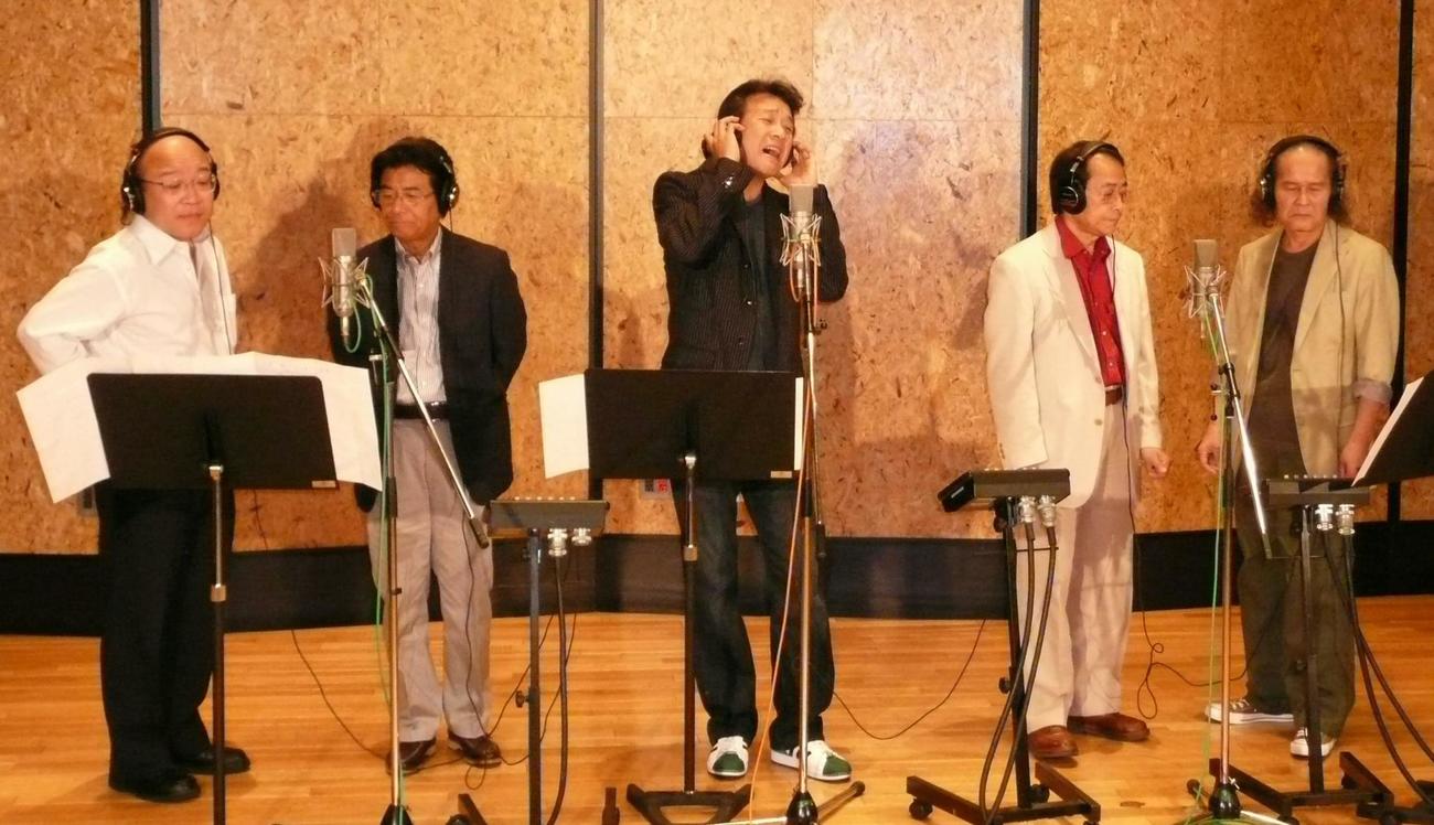 小林正樹さん（右端）（2007年６月）