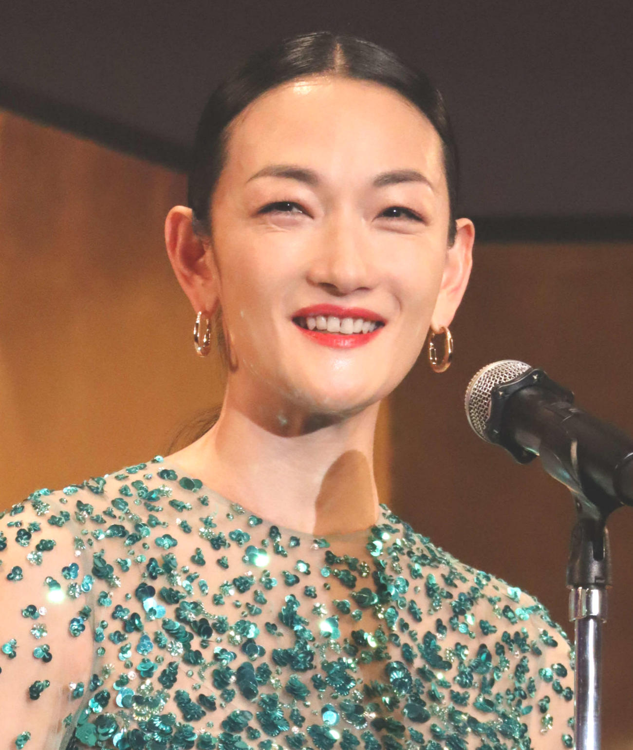 冨永愛（2024年2月撮影）