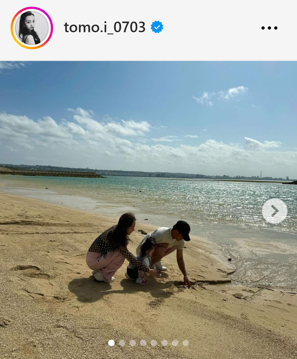 板野友美のインスタグラムから