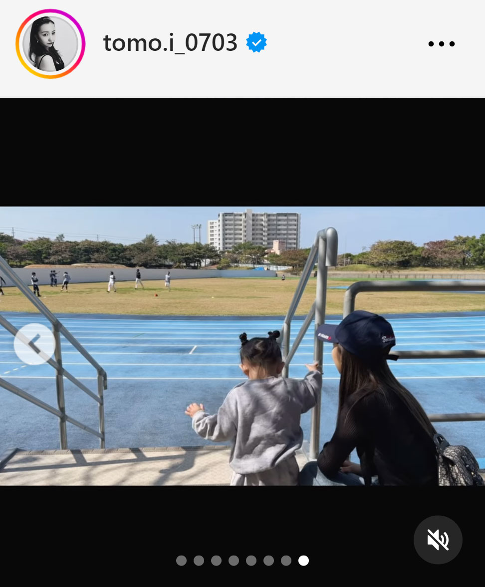 板野友美のインスタグラムから