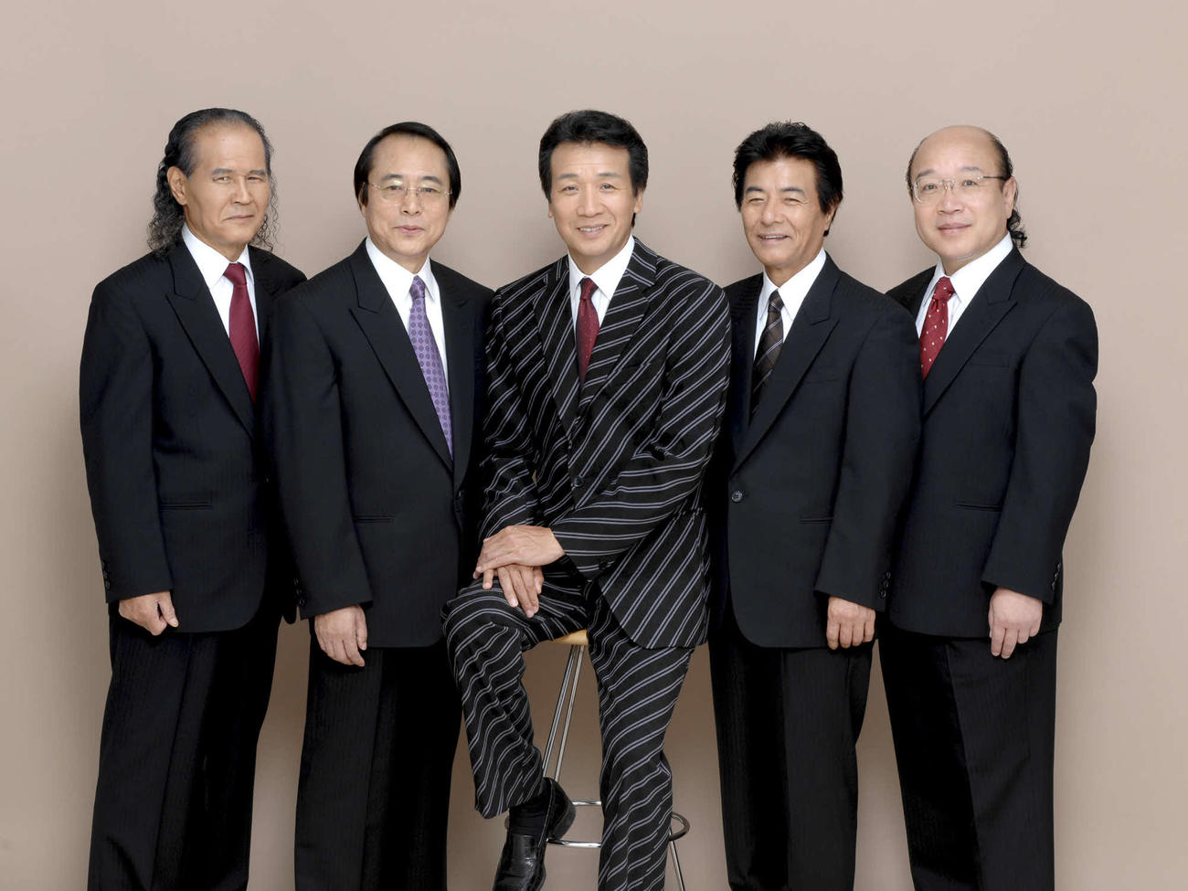 前川清＆クール・ファイブ。左端は小林正樹さん