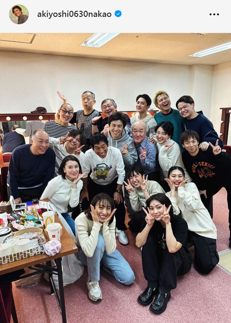 中尾明慶のインスタグラムから