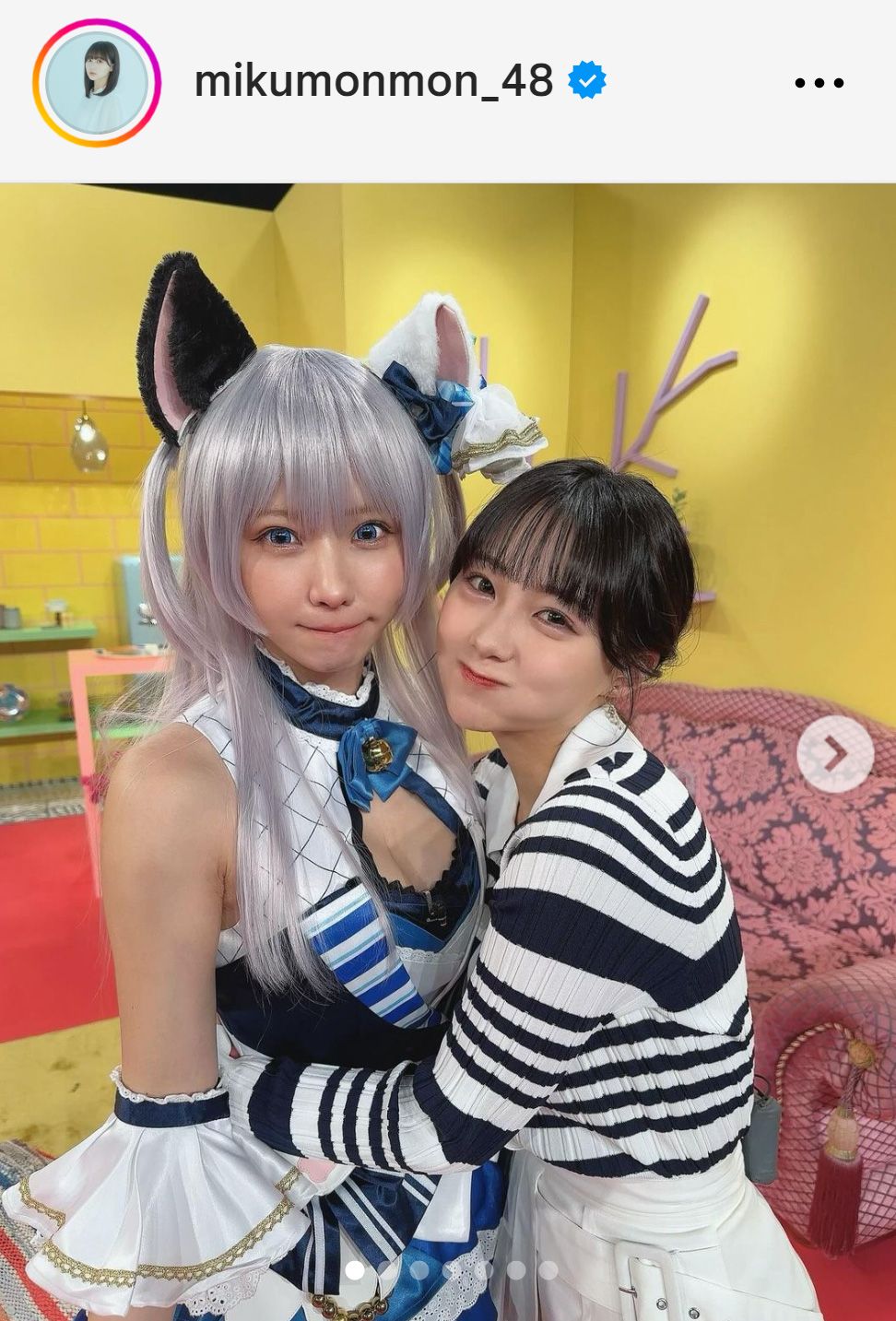 田中美久のインスタグラムから