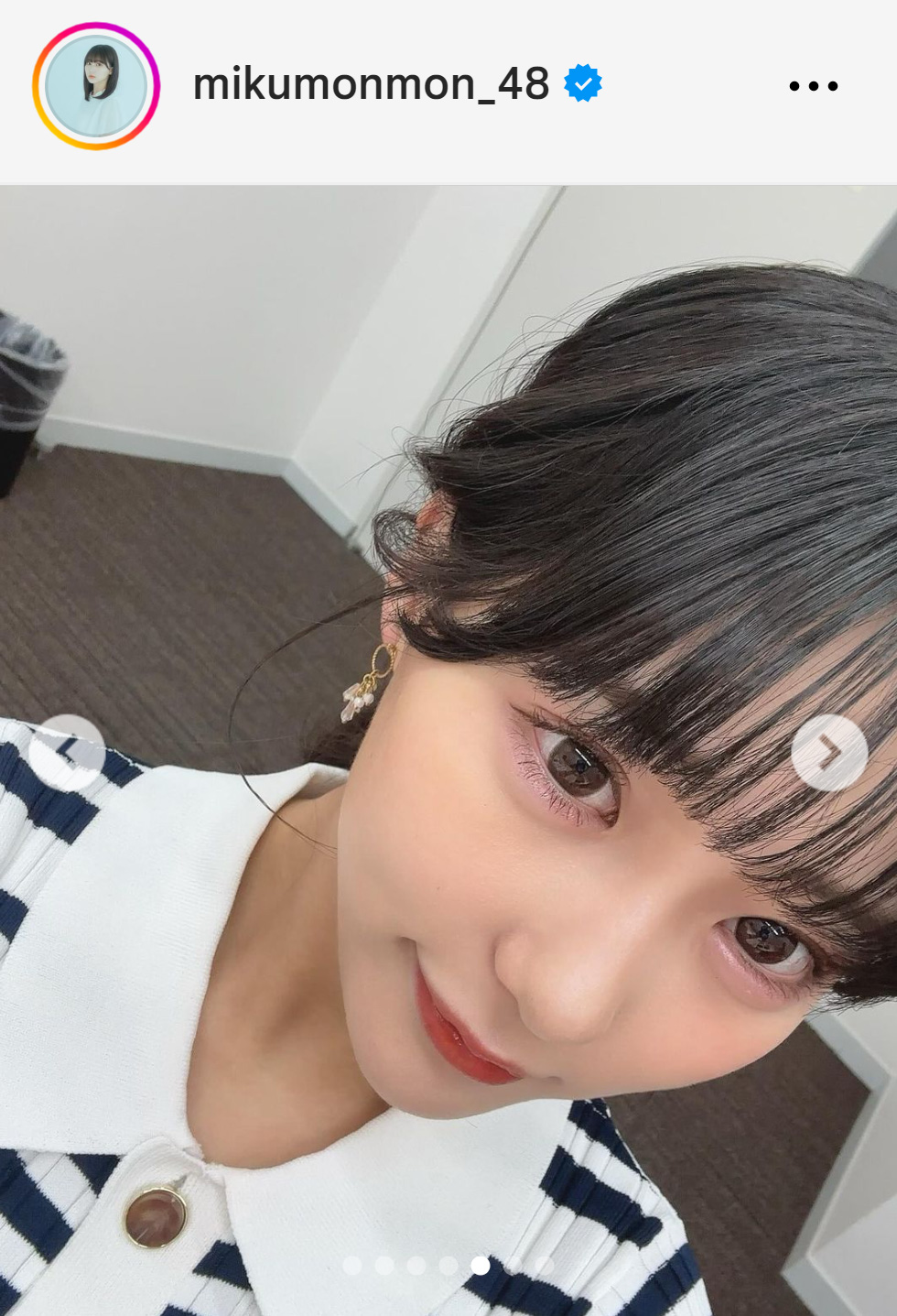 田中美久のインスタグラムから