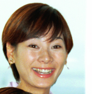 島田彩夏アナウンサー（2000年撮影）