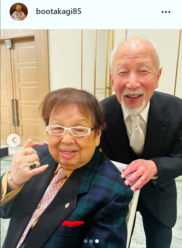 高木ブーのインスタグラムから