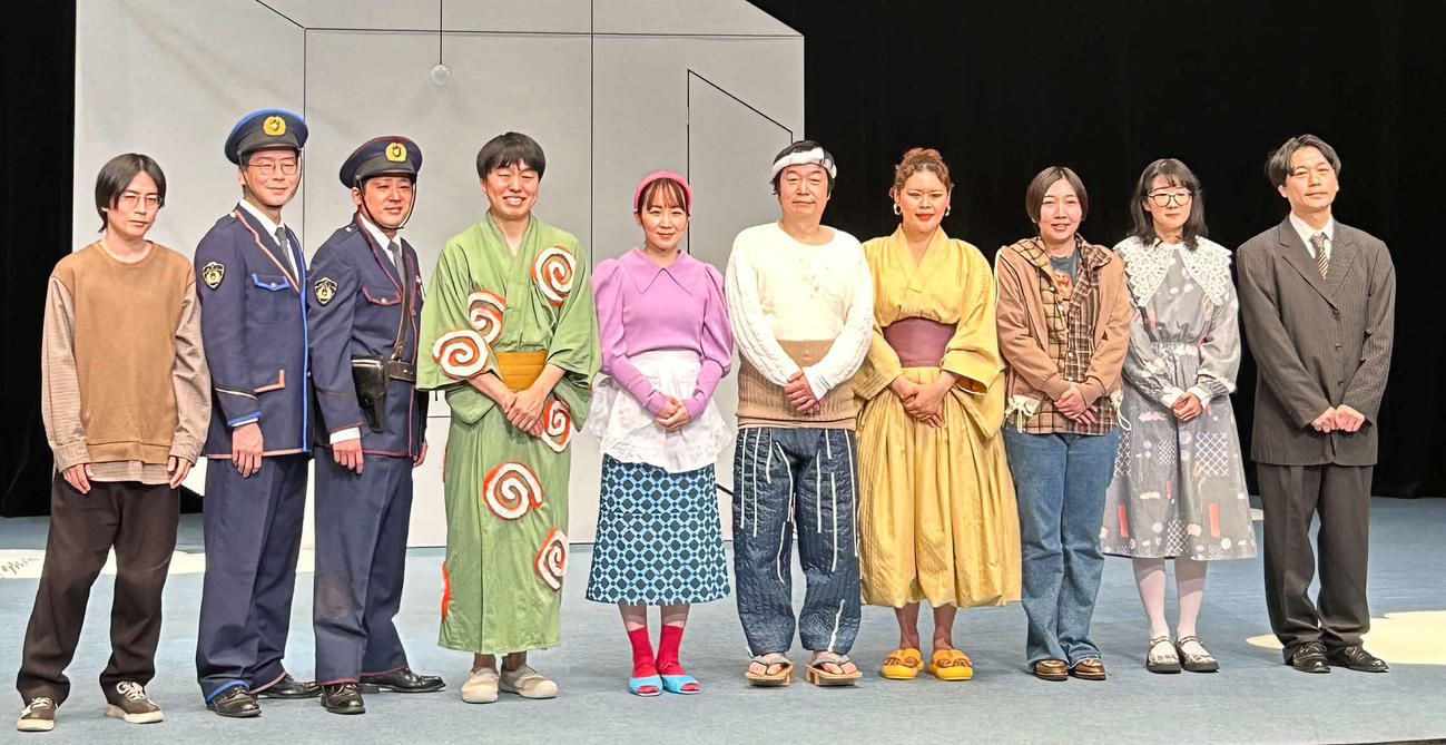 舞台「天才バカボンのパパなのだ」のキャストら