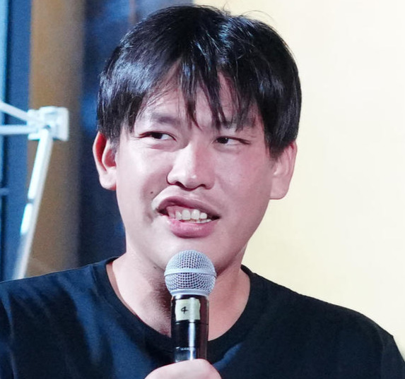編集者の箕輪厚介氏（2022年7月撮影）