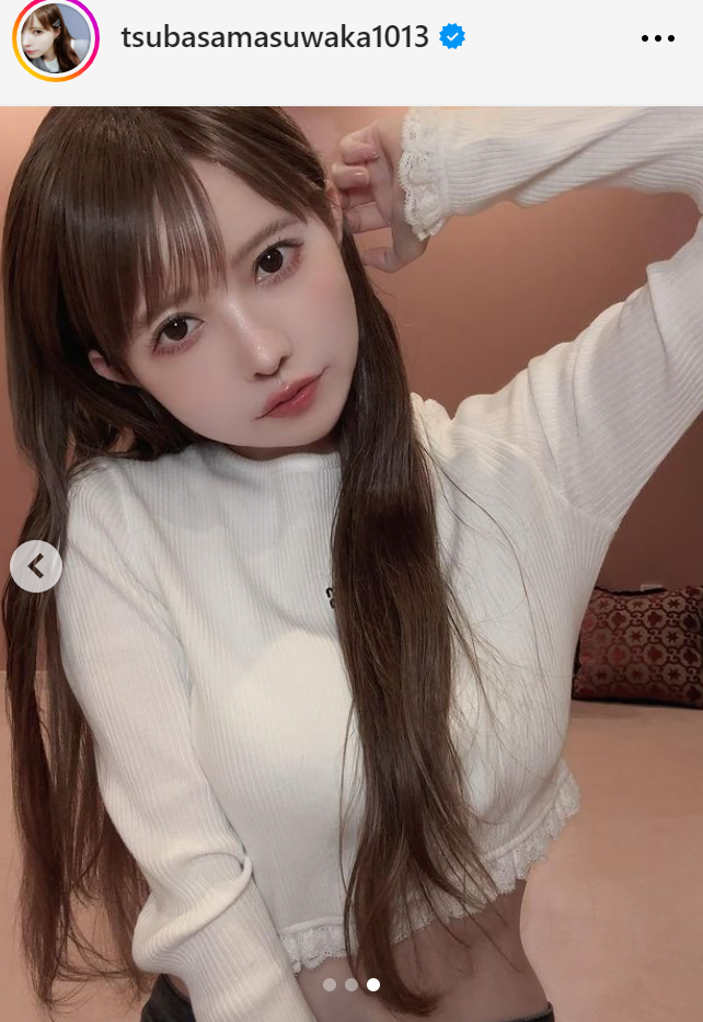 益若つばさのインスタグラムから