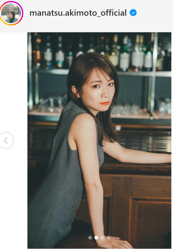 秋元真夏のインスタグラムから