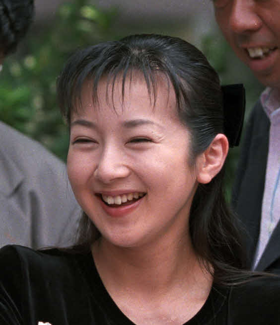 羽生理恵さん（1997年8月撮影）