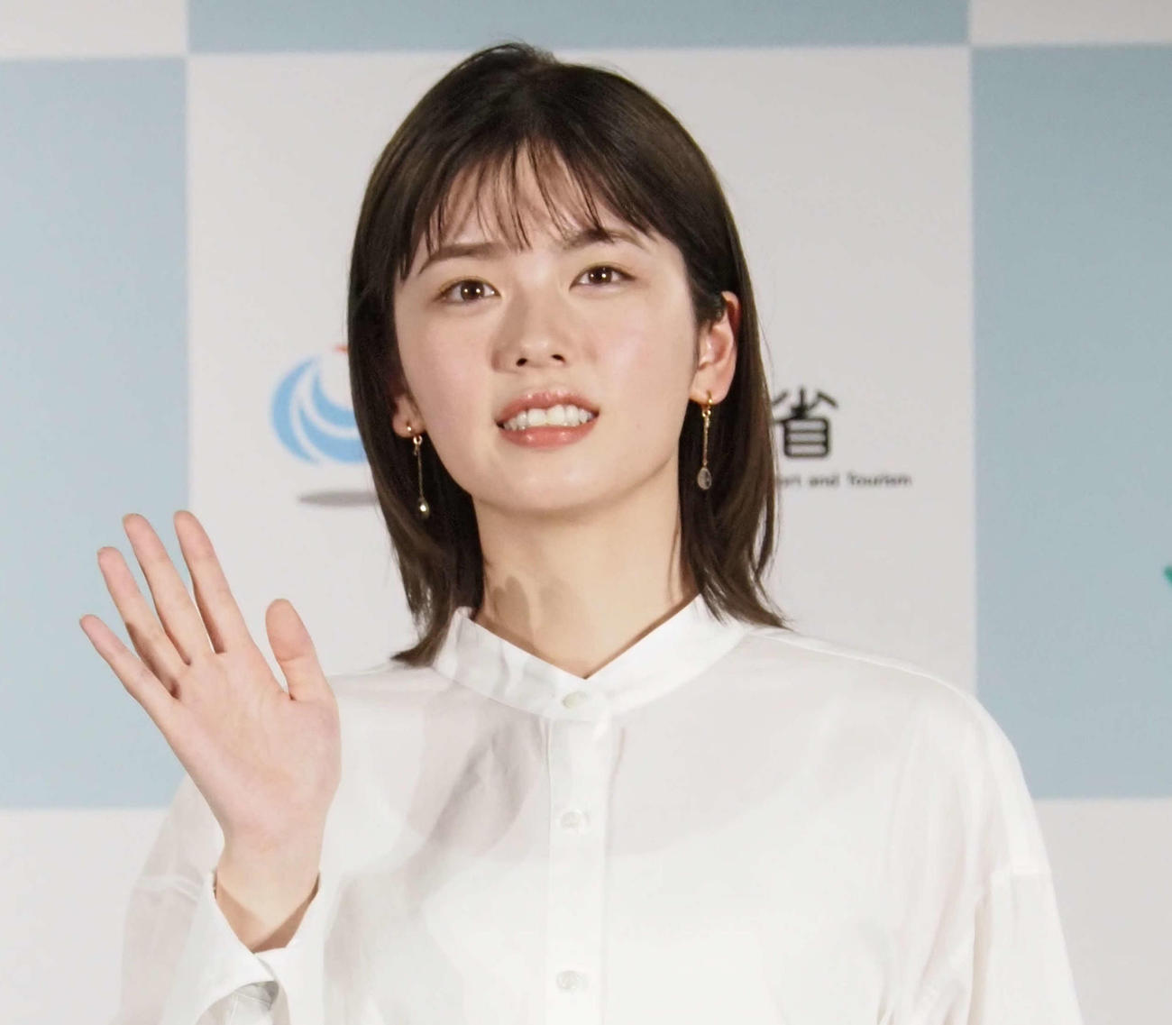 小芝風花（23年6月撮影）