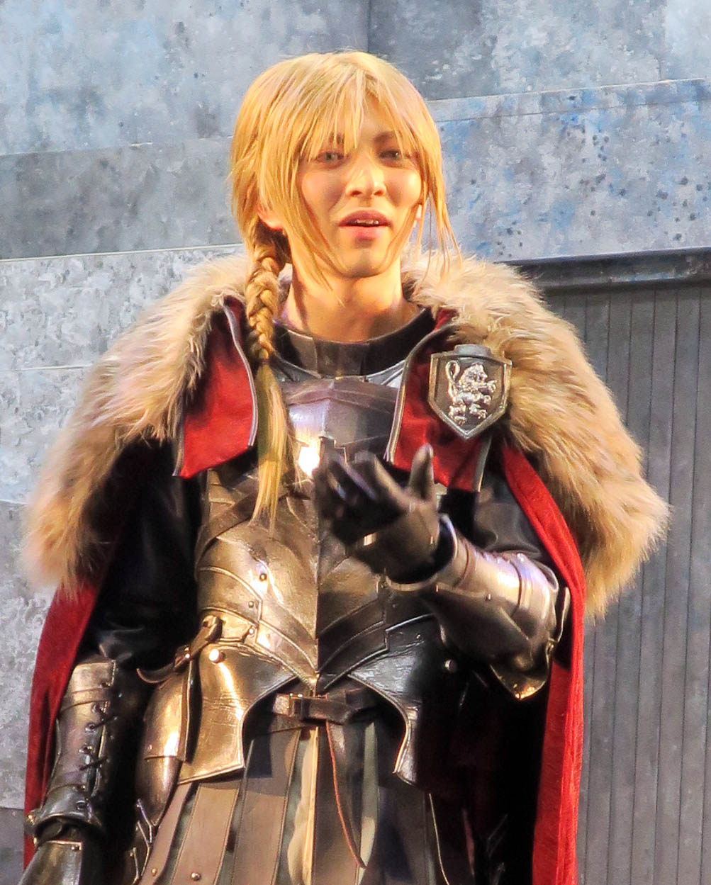 主演舞台「FINAL FANTASY BRAVE EXVIUS幻影戦争THE STAGE」の公開ゲネプロを行った吉田仁人