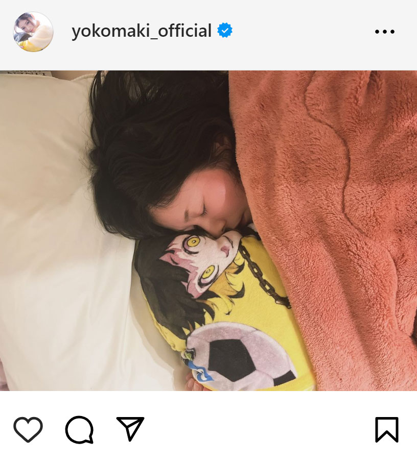 真木よう子のインスタグラムから