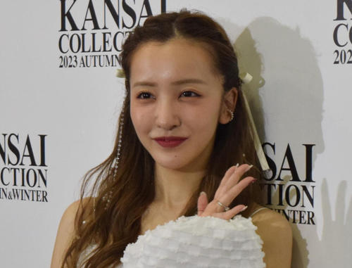板野友美(2023年8月撮影)