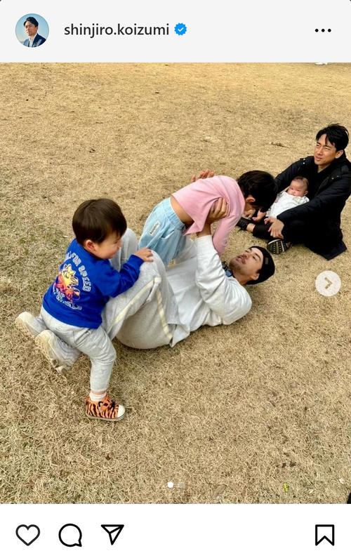 小泉進次郎氏のインスタグラムから