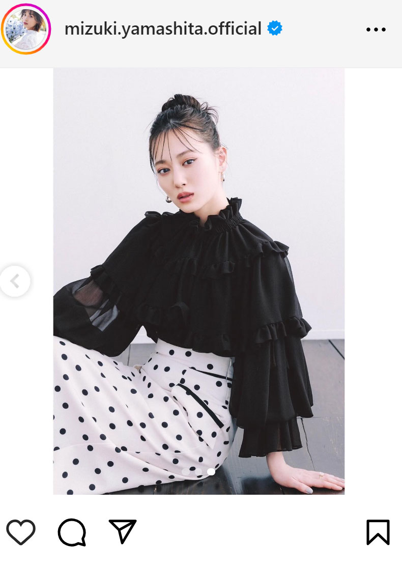 山下美月のインスタグラムから